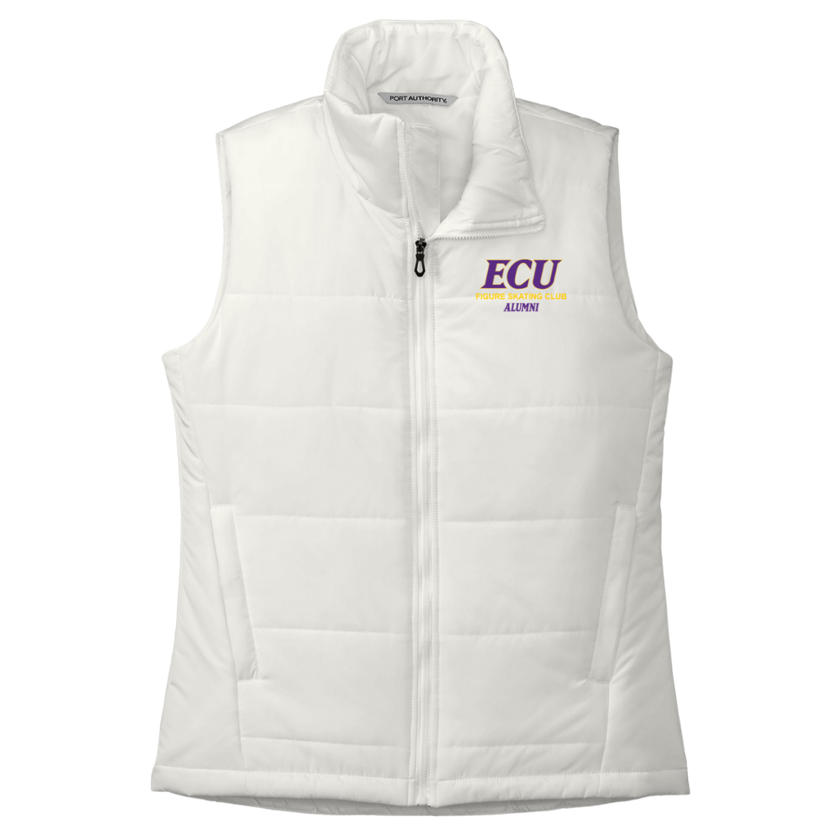 Women's ECU Figure Skating Port Authority Puffer Vest