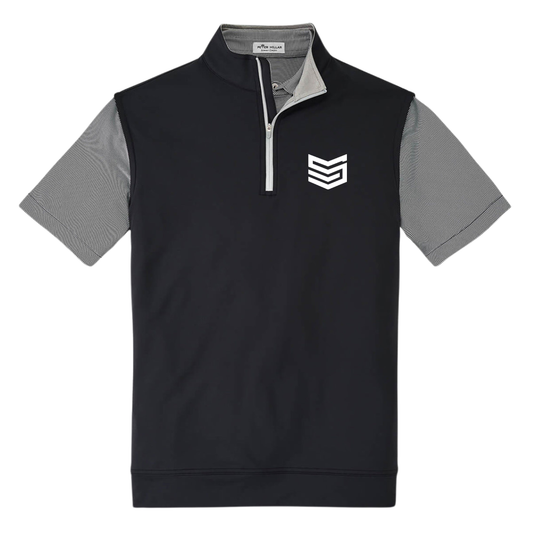 Peter Millar Men's Galway Performance Quarter-Zip Vest