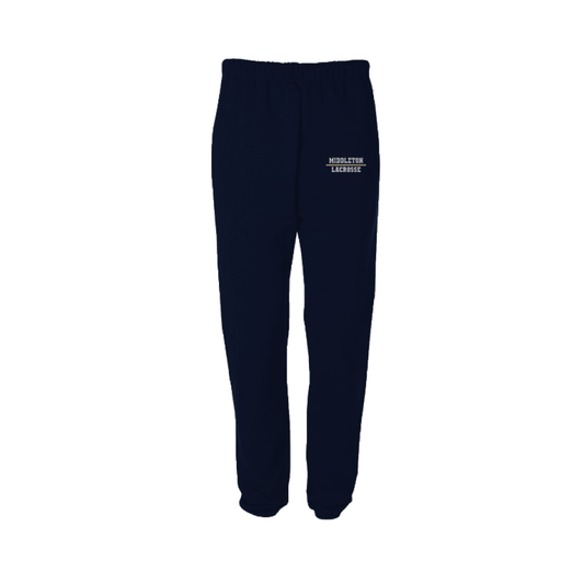 Adult Middleton Lacrosse Jerzees Sweatpants with Pockets