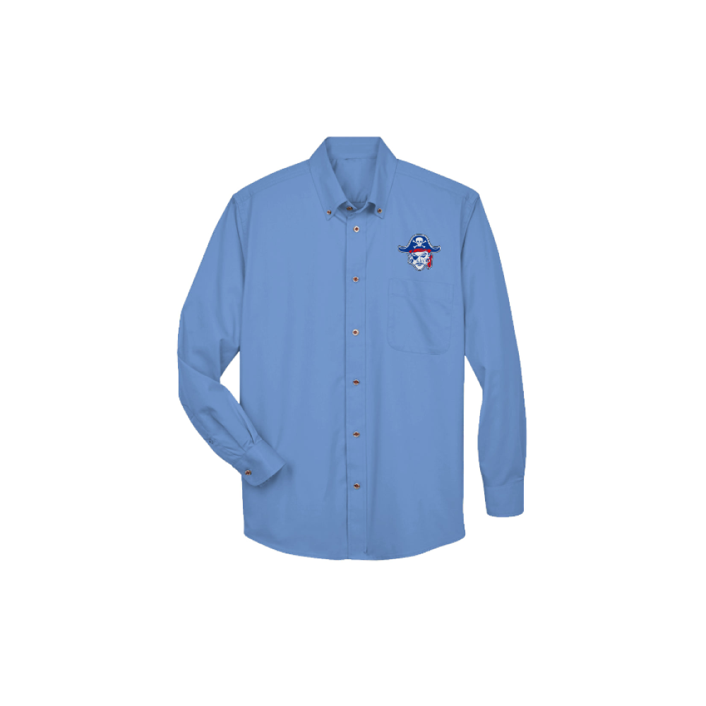 Adult Fairport Football and Cheer Button Down Shirt