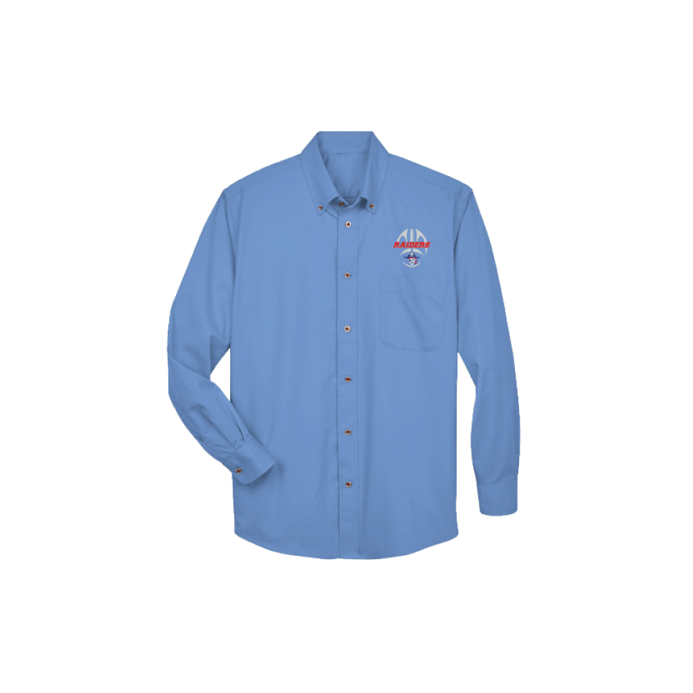 Adult Fairport Football and Cheer Button Down Shirt