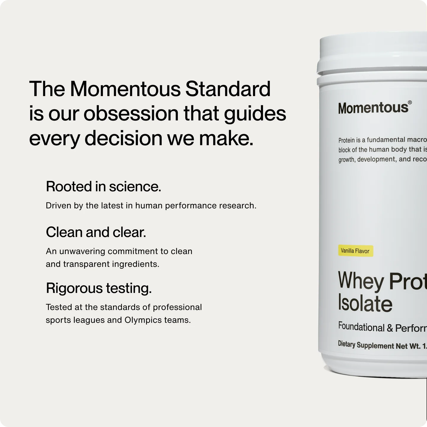 Grass Fed Whey Protein Isolate Powder