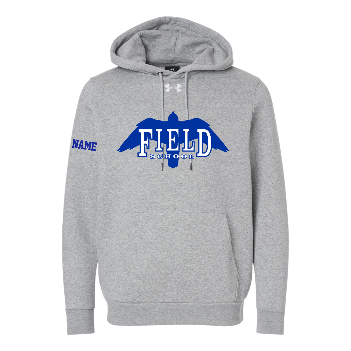 Personalizable - Adult Field School UA Icon Fleece Hoodie