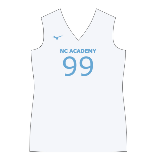 NC Academy Mizuno Sleeveless Team Jersey - White