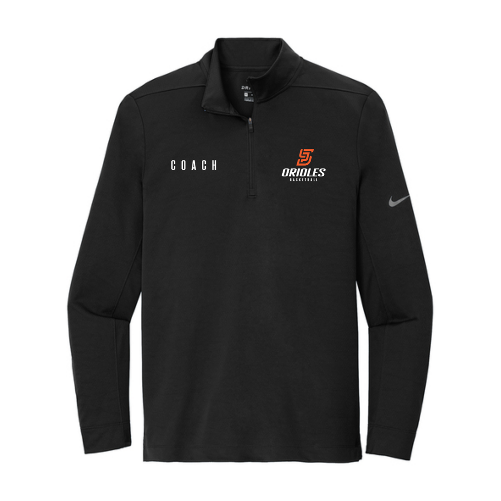 Nike Dry Half-Zip Cover-Up with SLP Orioles Basketball embroidery
