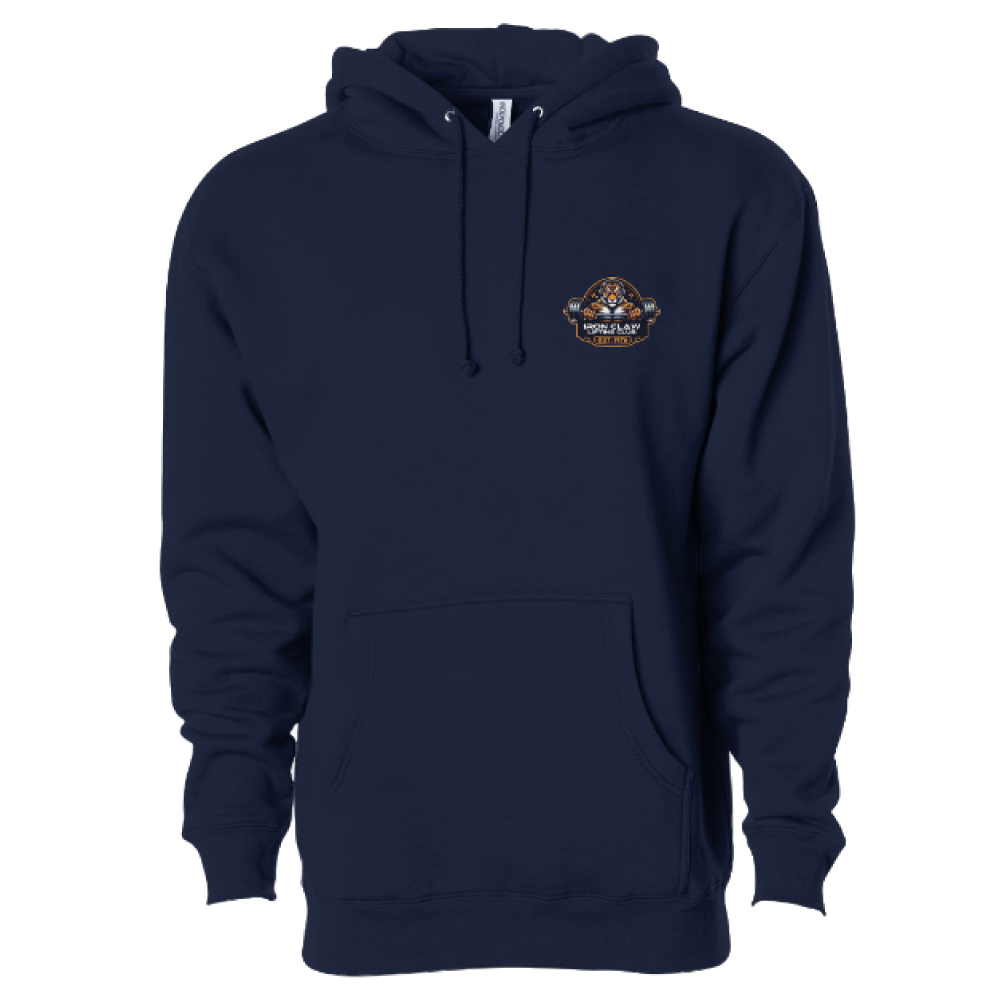 Adult Iron Claw Lifting Heavyweight Pullover Hoodie