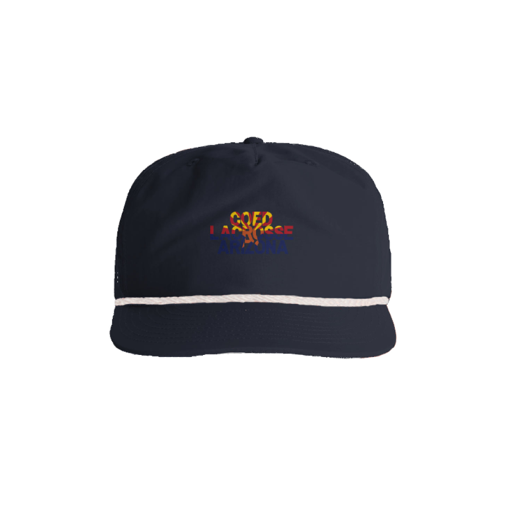 Coed Lacrosse Arizona Surf Rope Cap