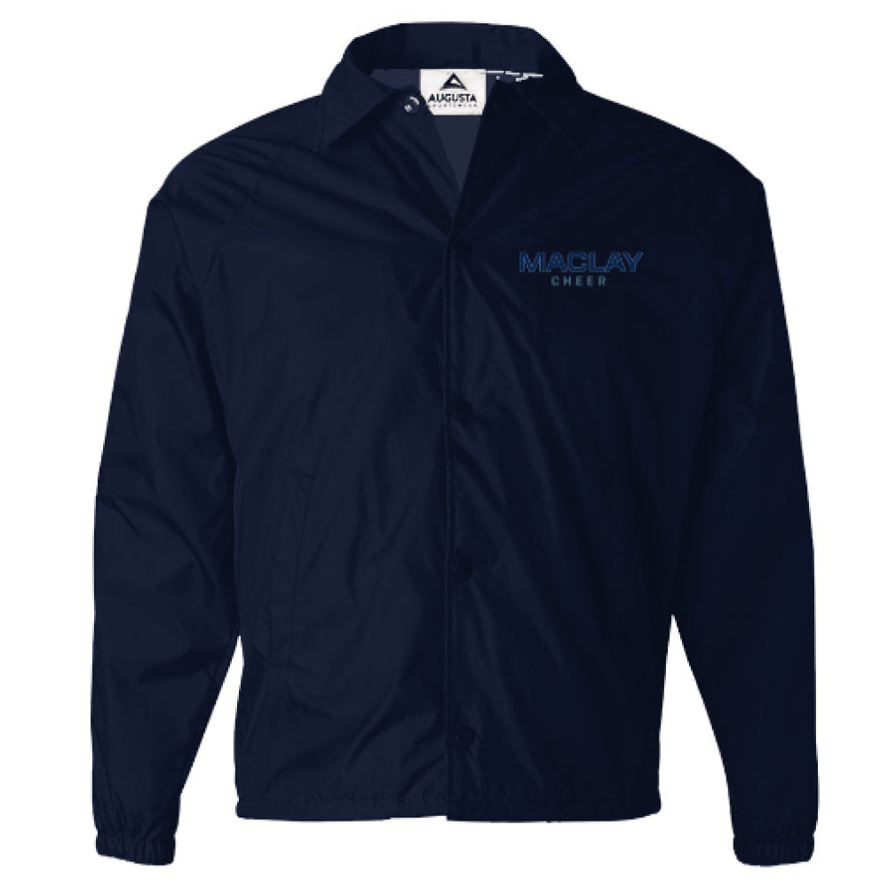 Adult Maclay Cheer Coach's Jacket