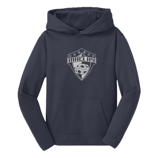 Youth Maclay Soccer Sport-Tek Performance Hoodie