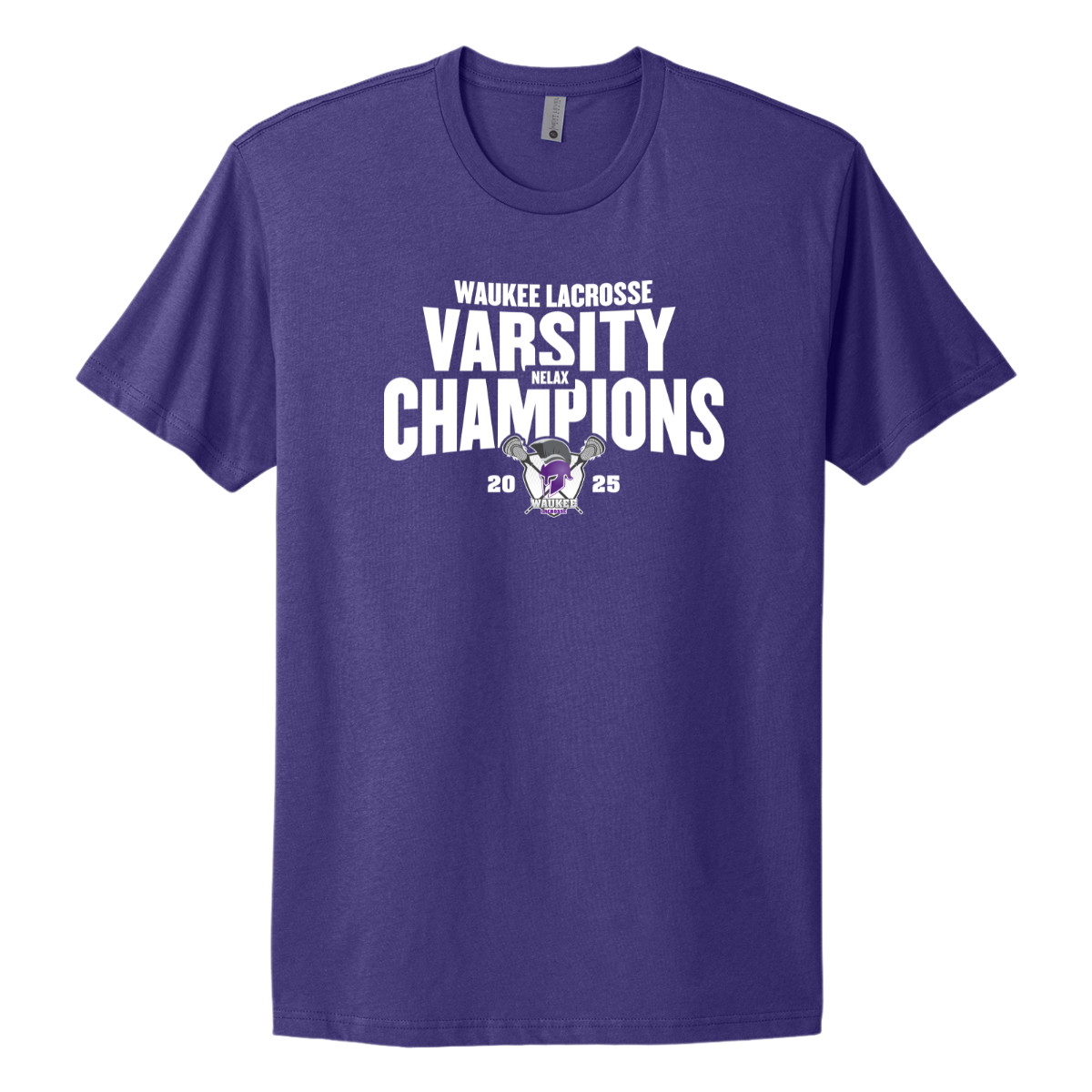 Adult Waukee Lacrosse Cotton T-Shirt