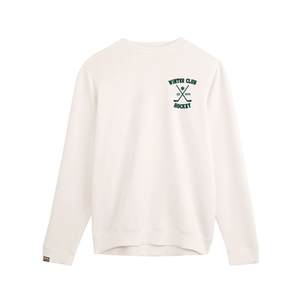 Winter Club Men's Comfort Zone Crew – Sand approved product mockup