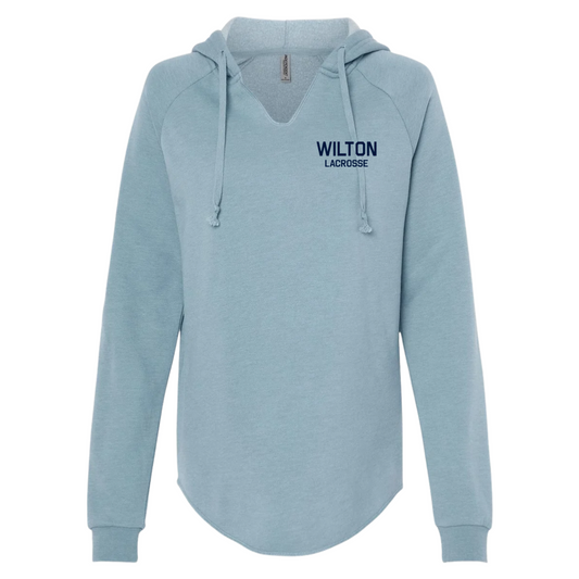 Women's Wilton Lacrosse Lightweight Wash Hooded Sweatshirt