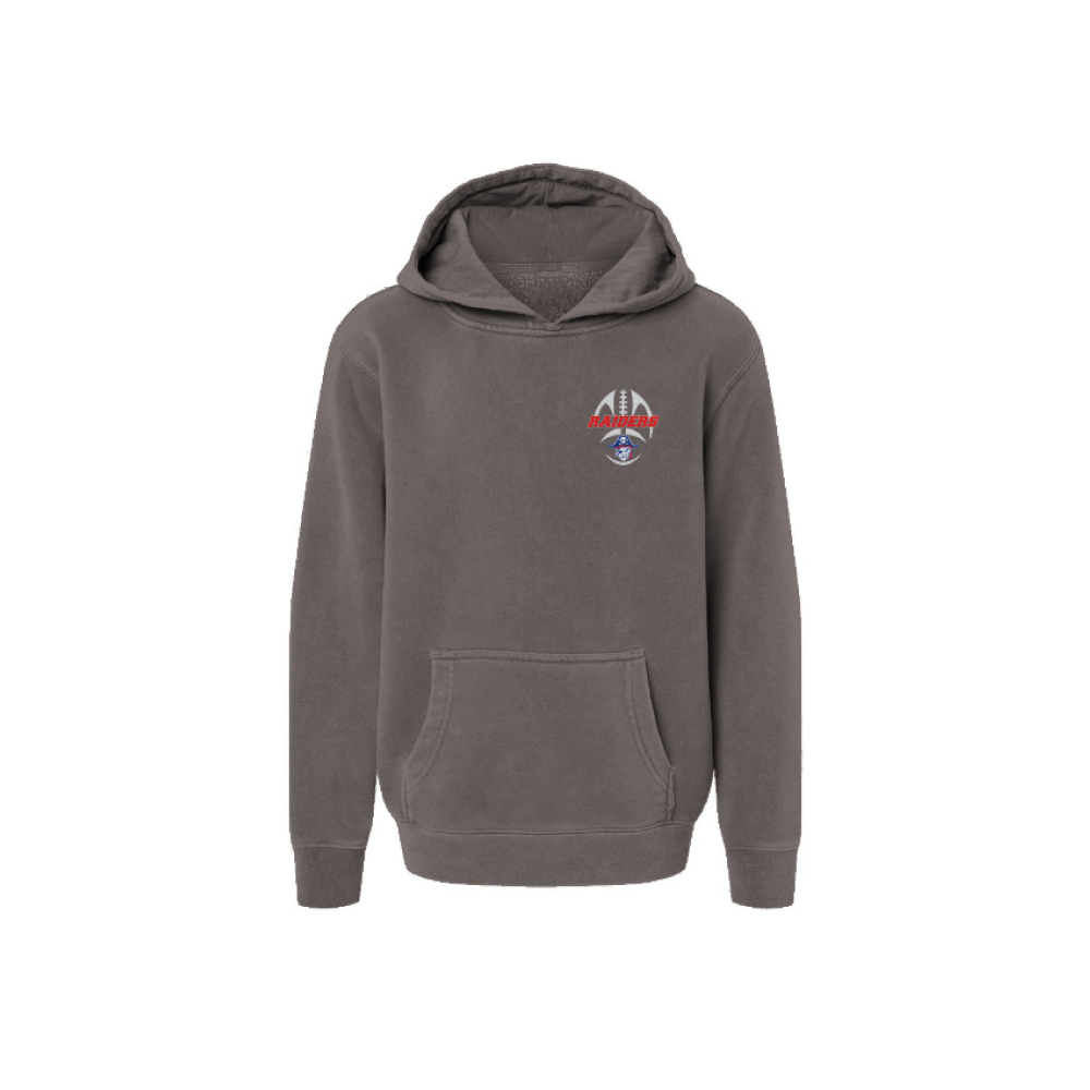 Youth Fairport Football and Cheer Pigment-Dyed Hoodie