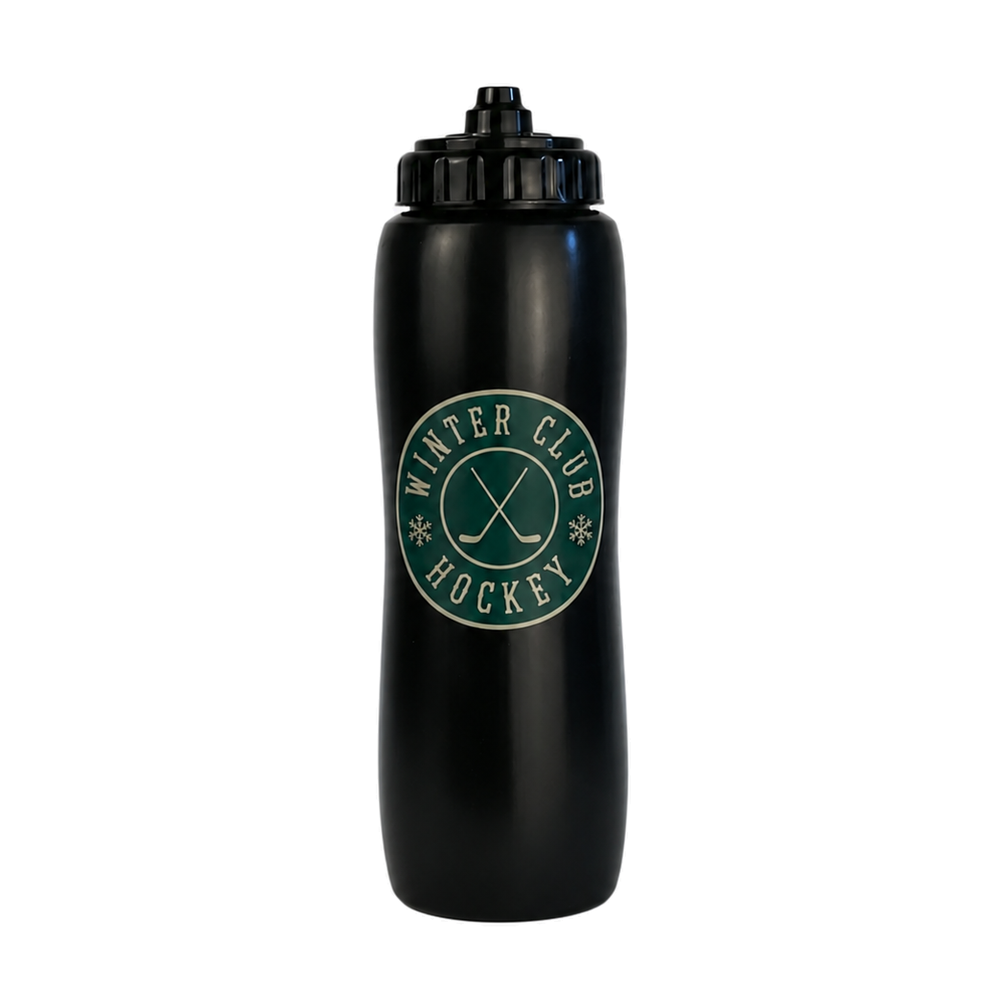 30 oz Sports Squeeze Water Bottle approved Winter Club mockup 1