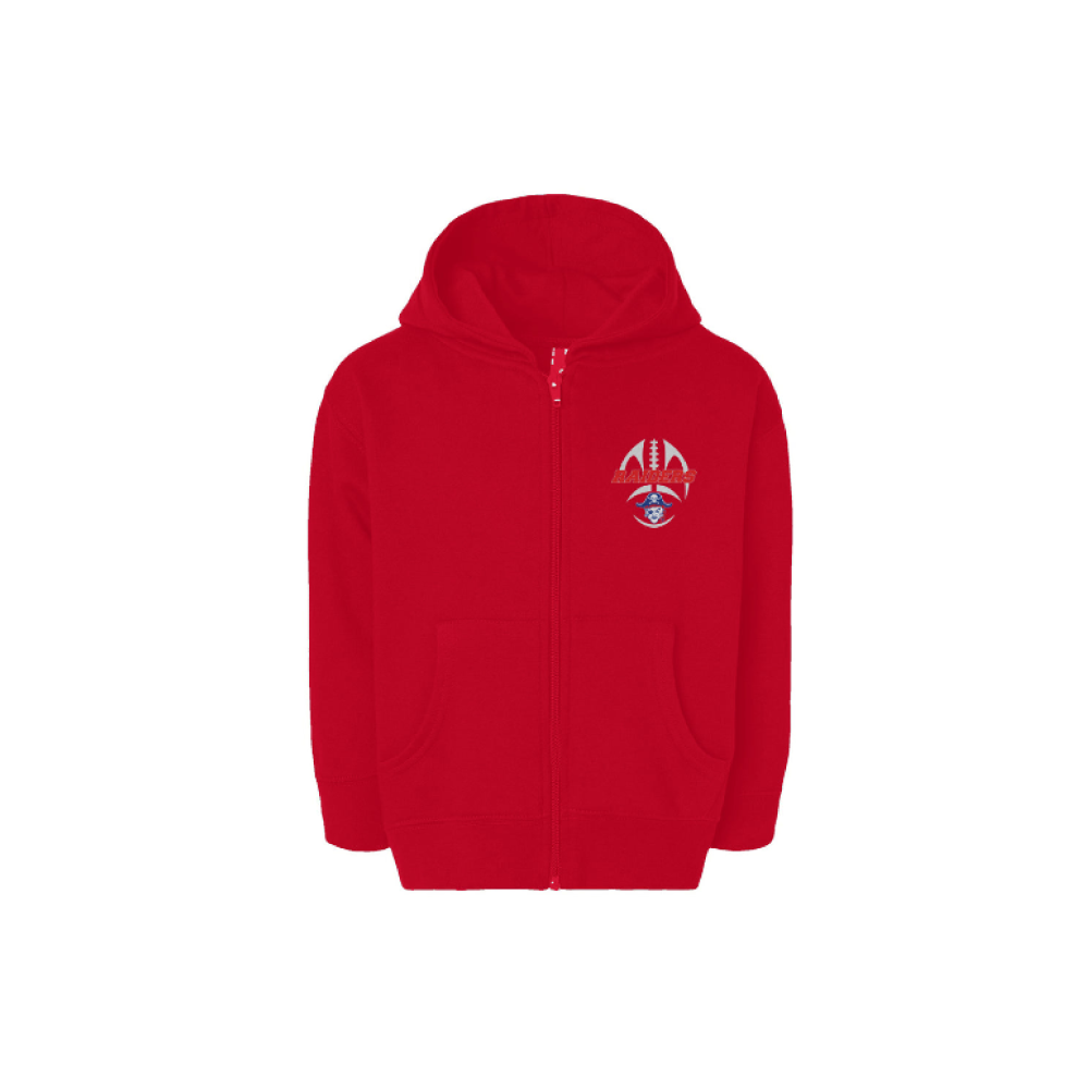 Toddler Fairport Football and Cheer Full-Zip Fleece Hoodie