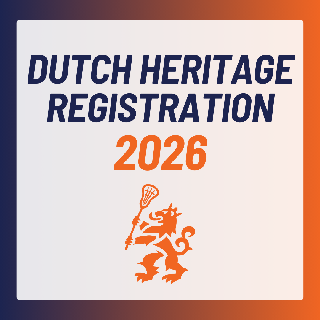 Dutch Heritage Team 2026 Registration