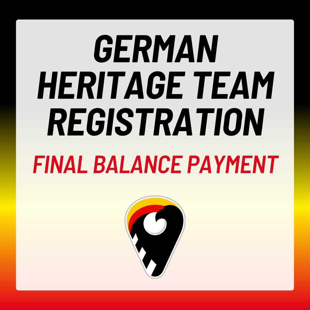 German Heritage Registration - Final Payment 2026