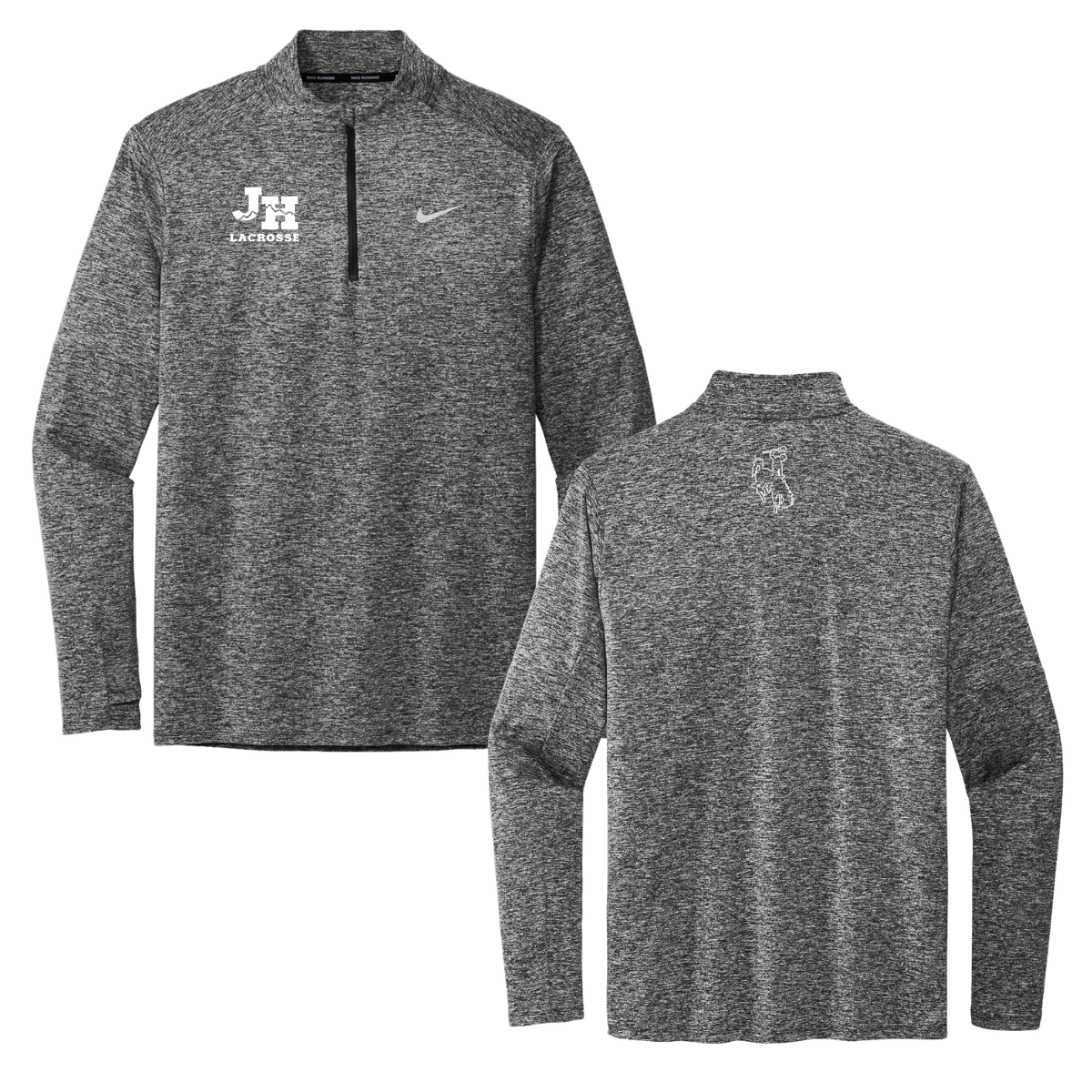 Nike Dri-FIT Element 1/2-Zip Top - Black Heather