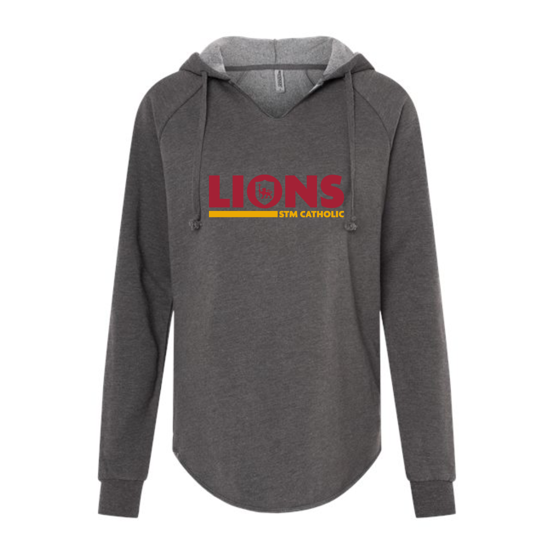 Women's STM Catholic Lightweight Wash Hooded Sweatshirt