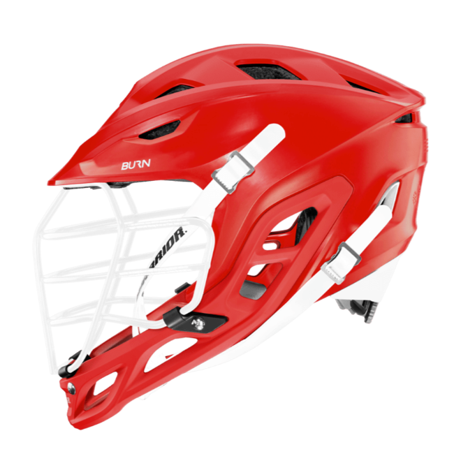 Warrior Burn Helmet - White Mask