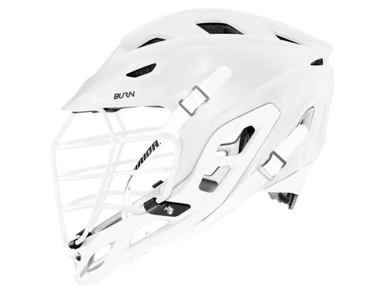 Warrior Burn Helmet - White