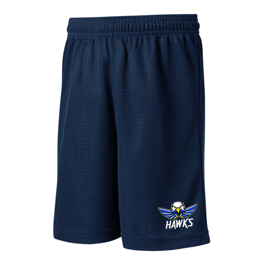 Youth Hawks Sport-Tek Classic Mesh Short