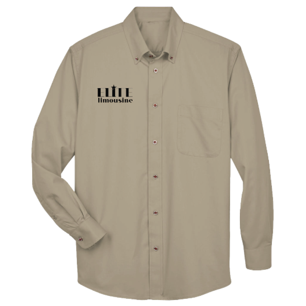Adult Elite Limousine Service Inc Button Down Shirt