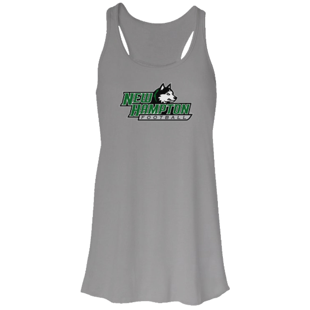 Women's NHS Football Bella + Canvas Flowy Racerback Tank