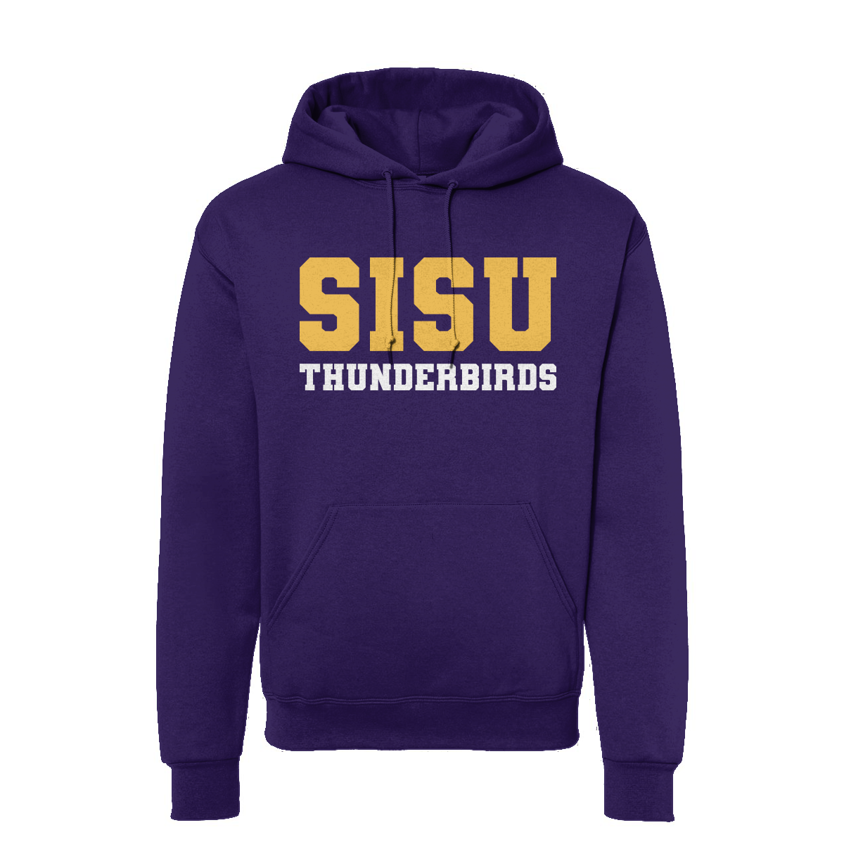 Adult Thunderbirds Hockey Jerzees Blend Hoodie