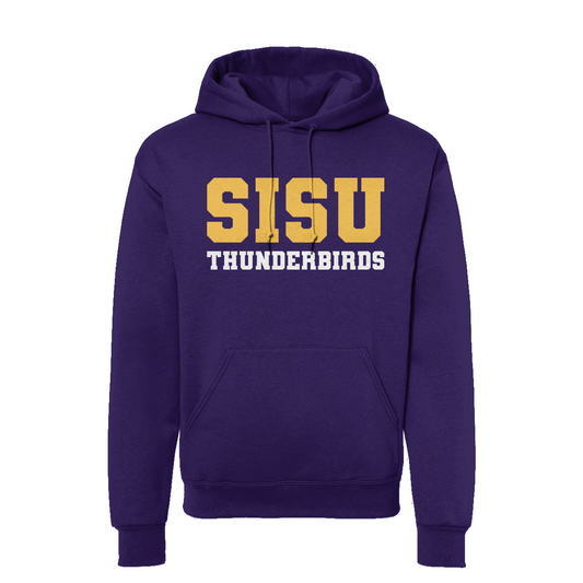Adult Thunderbirds Hockey Jerzees Blend Hoodie