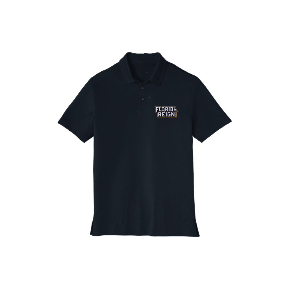 Adult Florida Reign Lacrosse Stretch Polo
