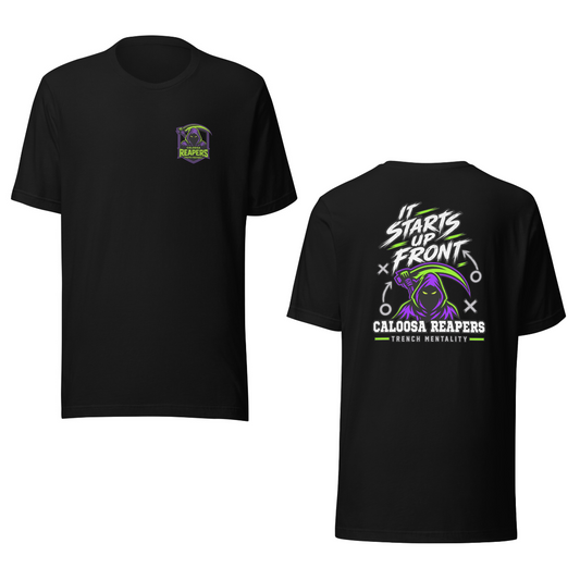 Adult Caloosa Reapers Football Cotton Jersey T-Shirt
