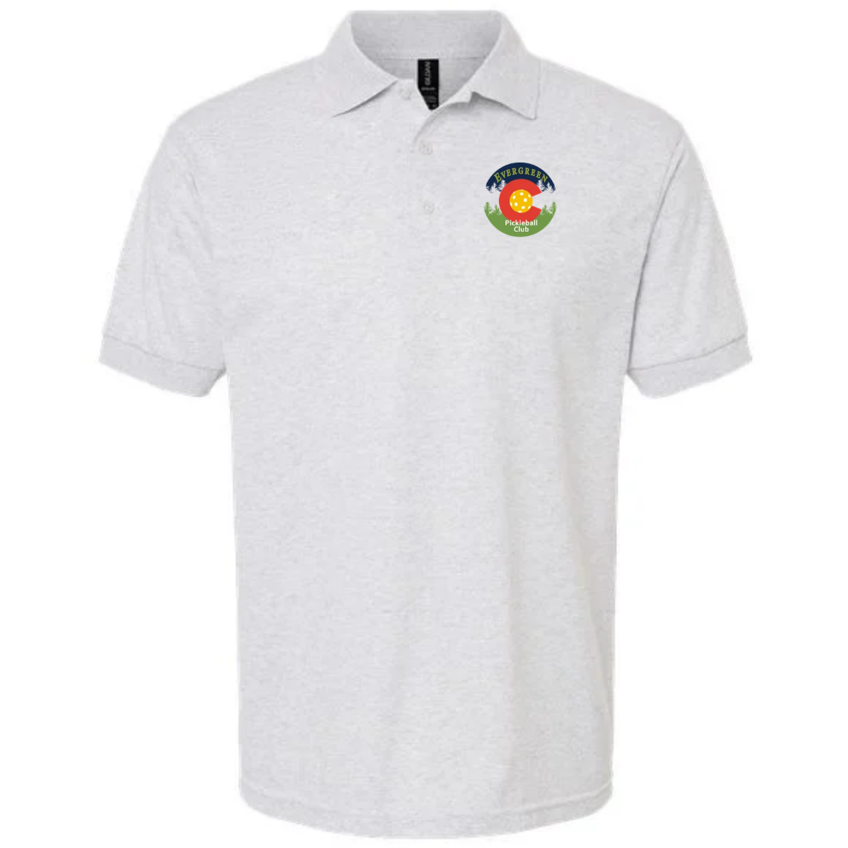 Adult Evergreen Pickleball Gildan Dryblend Polo