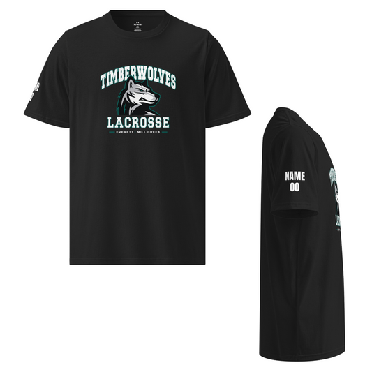 Personalized - Adult Everett Timberwolves Under Armour Athletic T-Shirt