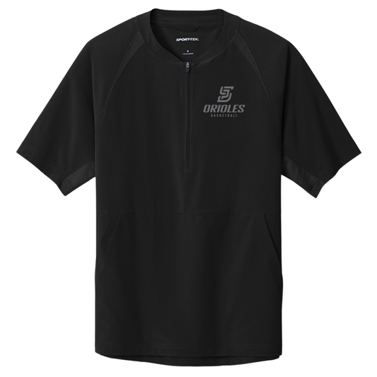 Adult Sport-Tek 1/2 Zip Short Sleeve Jacket