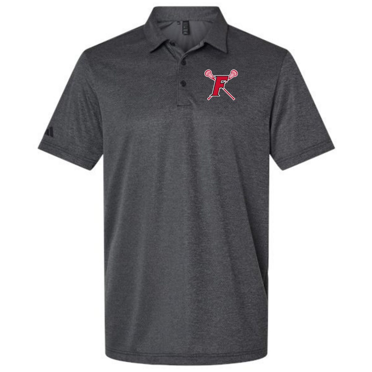 Adult Fairfield Lacrosse Adidas Space-dyed Polo
