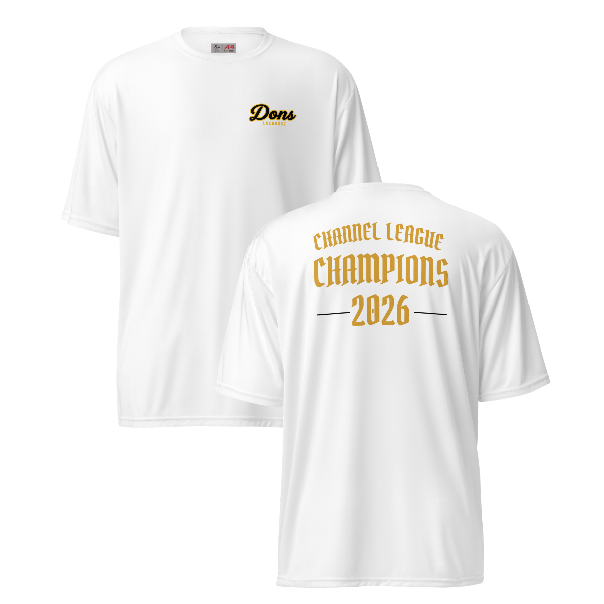 Adult Santa Barbara High School A4 Performance T-Shirt