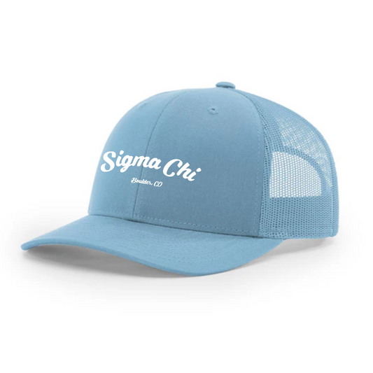 Sigma Chi Beta Mu Richardson 112 Trucker Hat