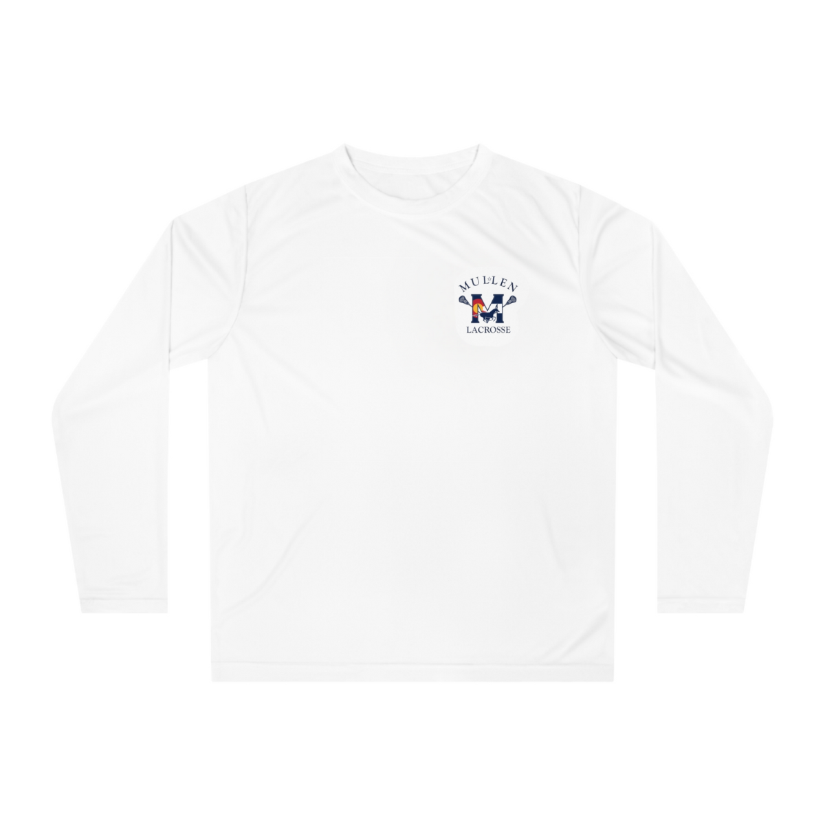 Adult Mullen Lacrosse Team 365 Performance Long Sleeve Shirt