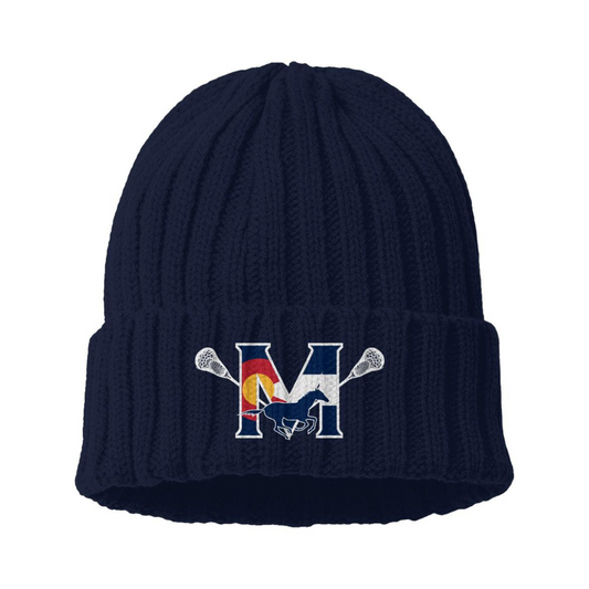 Mullen Lacrosse Cable Knit Beanie