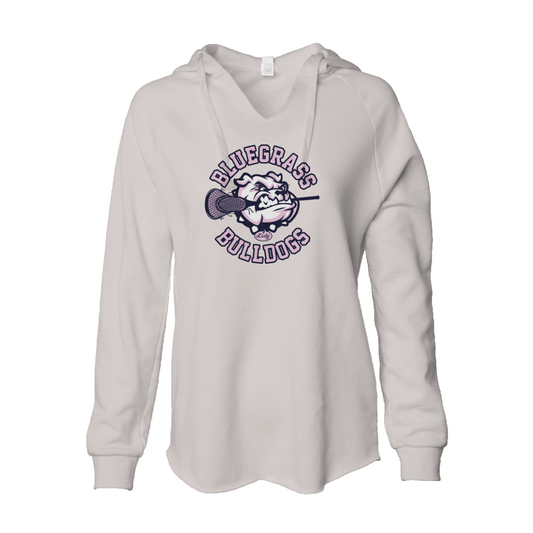 Women's NKY Lacrosse Lightweight Wash Hooded Sweatshirt