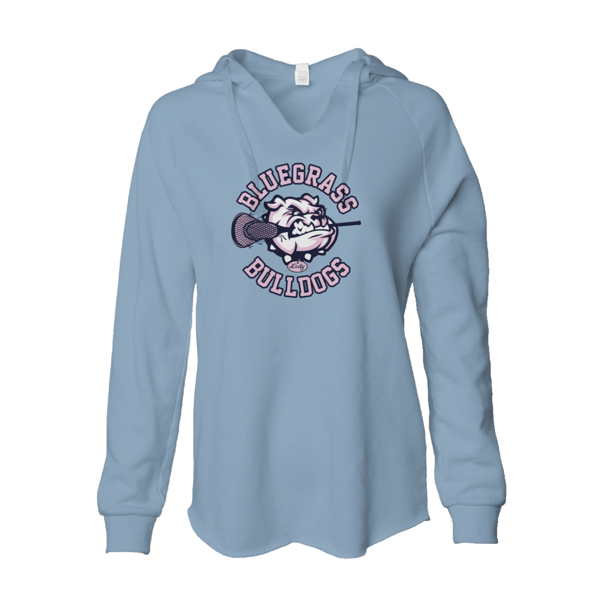 Women's NKY Lacrosse Lightweight Wash Hooded Sweatshirt