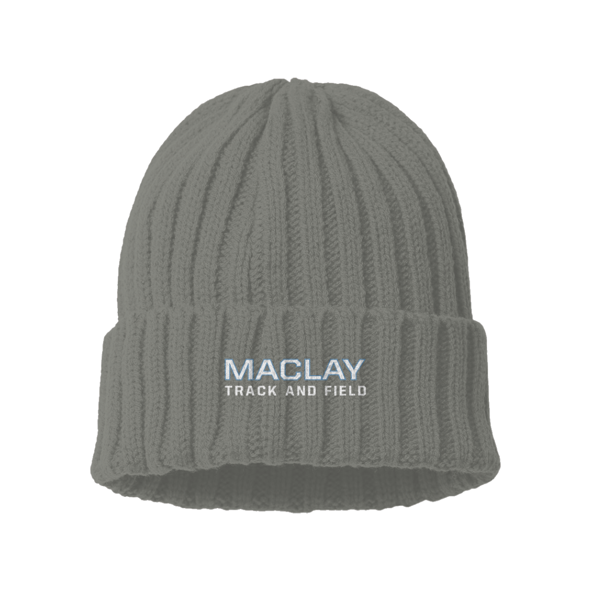 Maclay Track & Field  Atlantis Headwear Cable Knit Cuffed Beanie