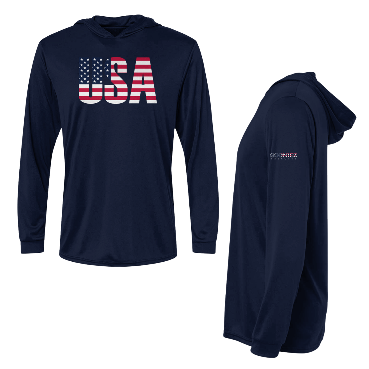 Adult Gooniez Lacrosse Bahama Sun Hoodie