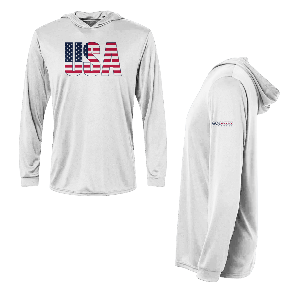 Adult Gooniez Lacrosse Bahama Sun Hoodie