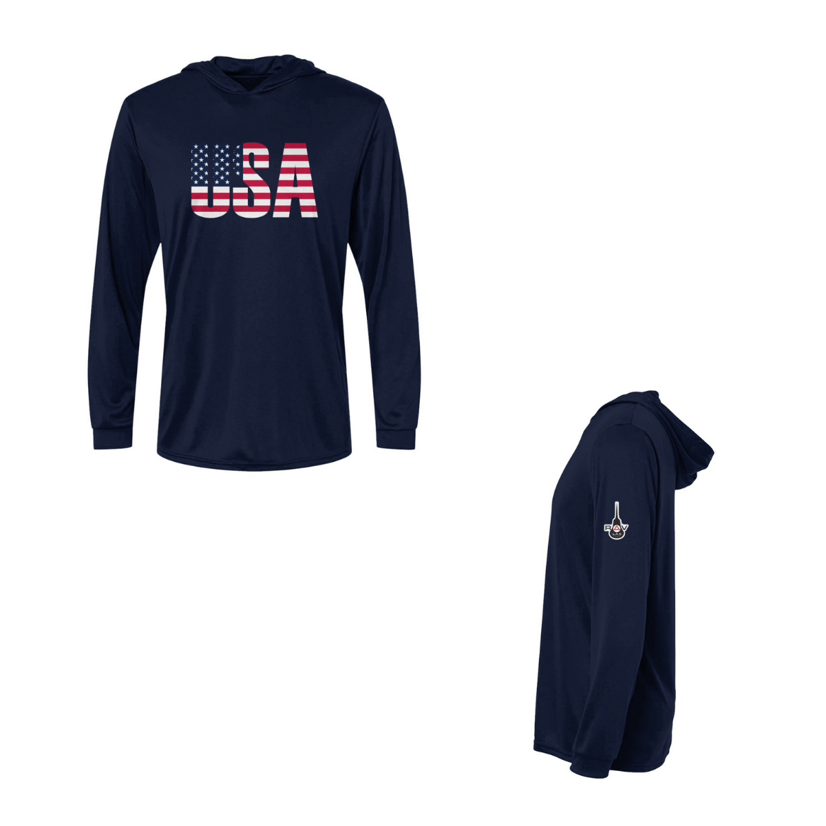 Adult RV Lacrosse Bahama Sun Hoodie