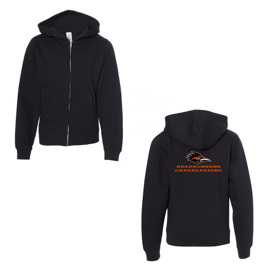 Youth Ellington Roadrunners ITC Midweight Full-Zip Hoodie