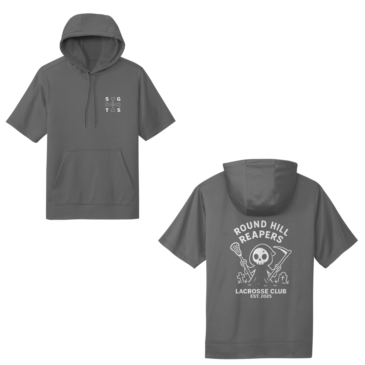 Adult Round Hill Reapers Sport-Tek Sport-Wick SS Hoodie