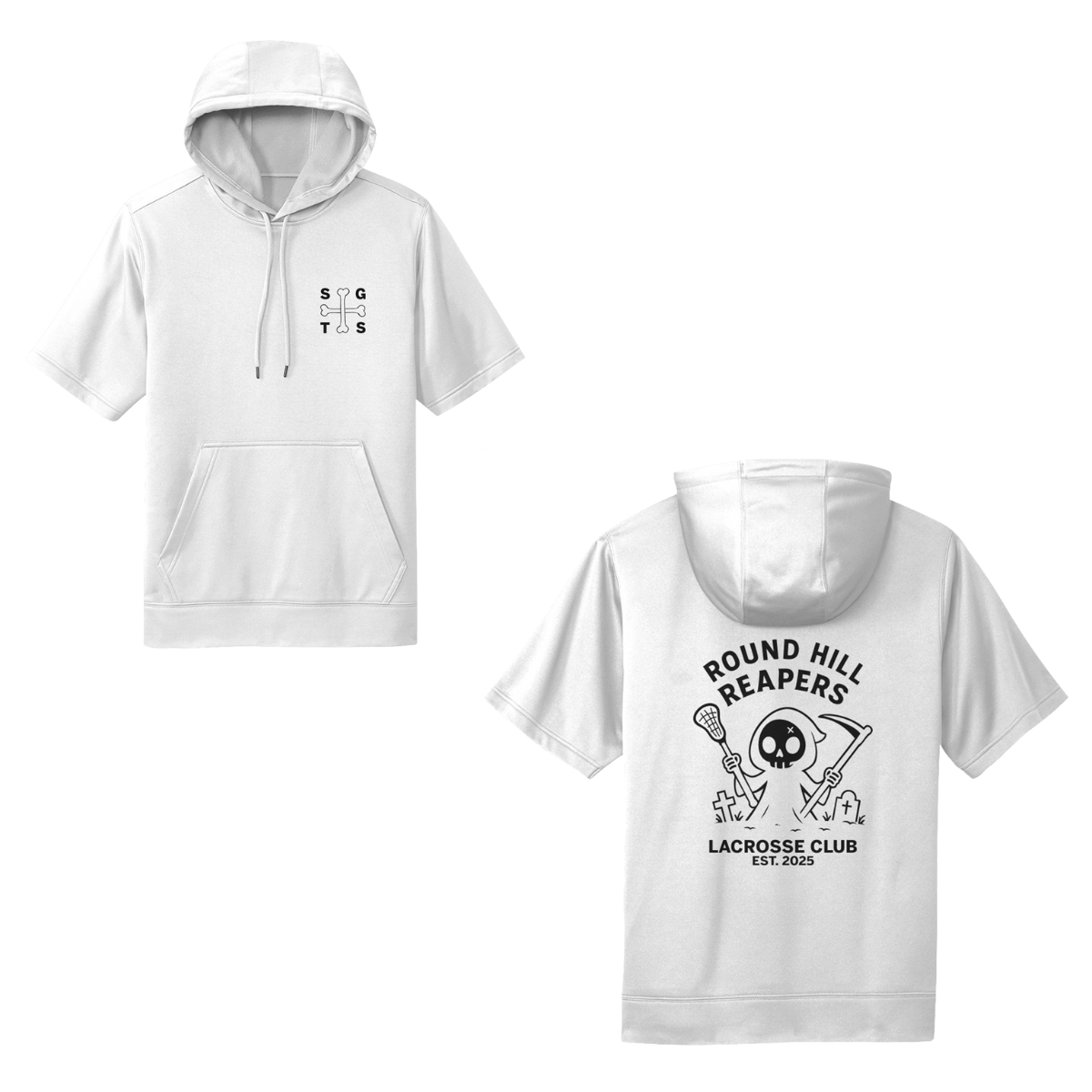 Adult Round Hill Reapers Sport-Tek Sport-Wick SS Hoodie