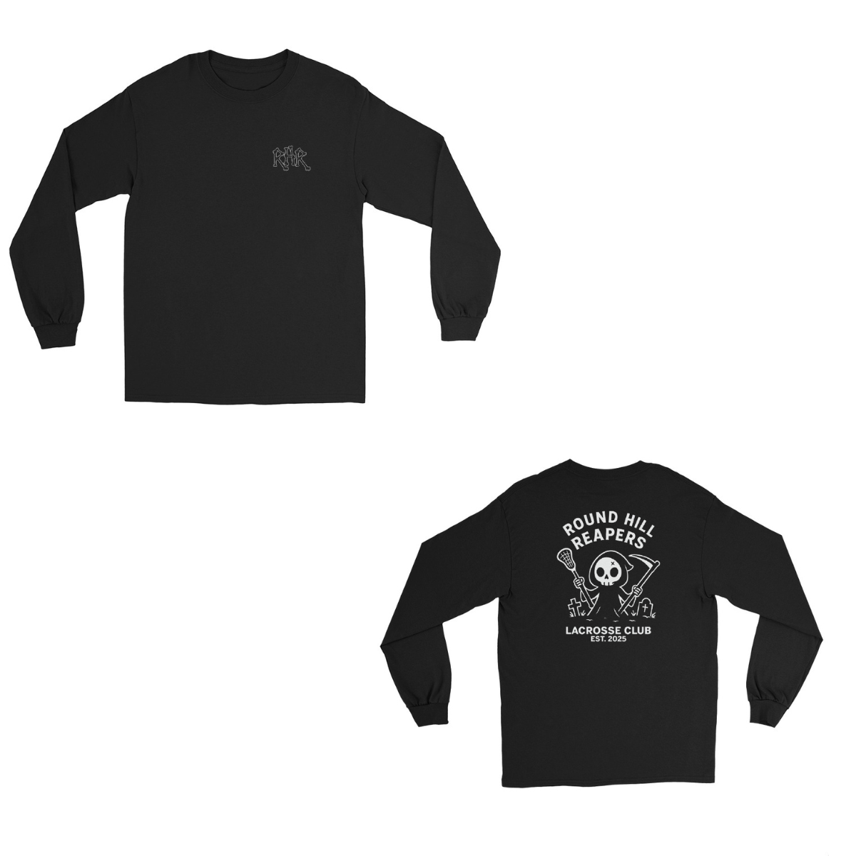 Adult Round Hill Reapers Gildan Long Sleeve Shirt